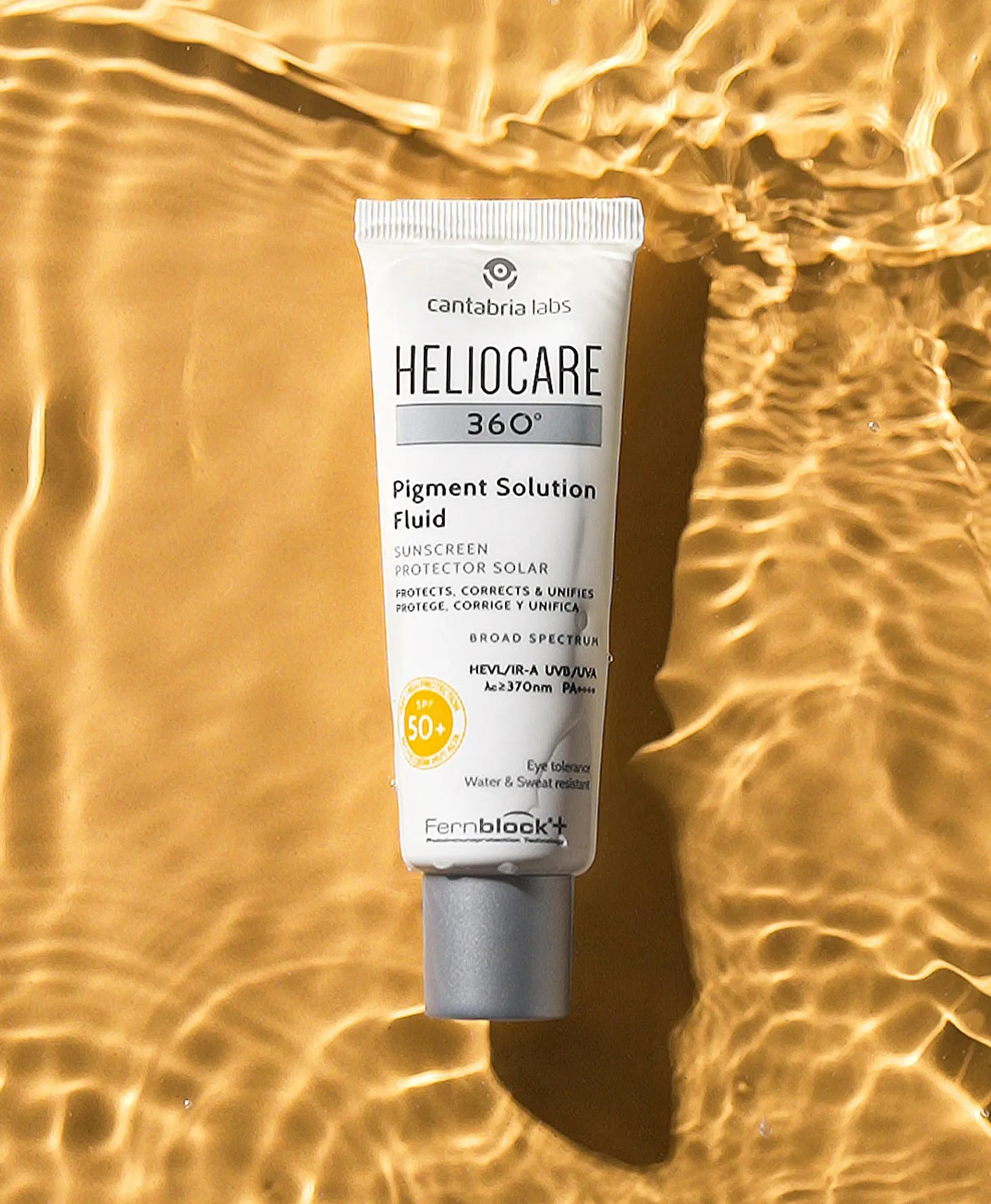 Image of Heliocare 360 Pigment Solution Fluid SPF50 50ml